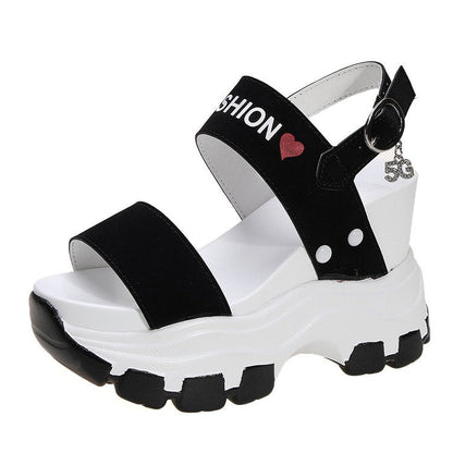'Fashion' Platform Wedge Sandals