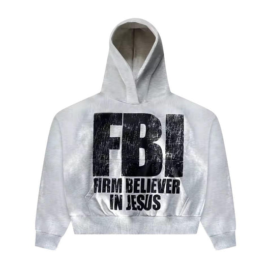 "Firm Believer in Jesus" Hoodie