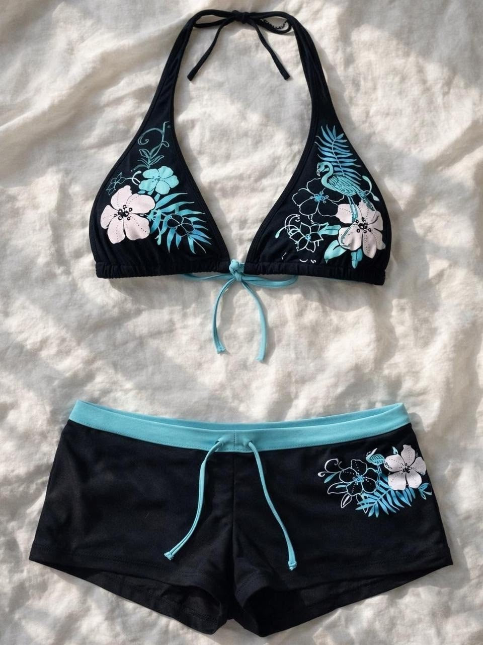 Flamingo Girl Bikini Set