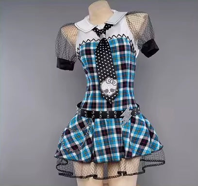 Frankie Stein Cosplay Dress Costume