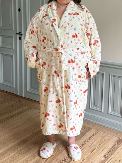 Fruit Print Midi Robe