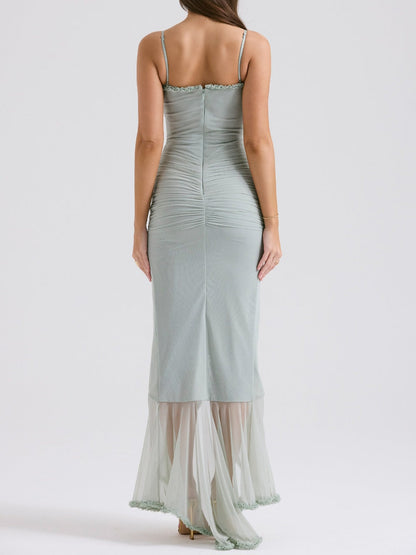 Gabriella Ruffled Front Dress