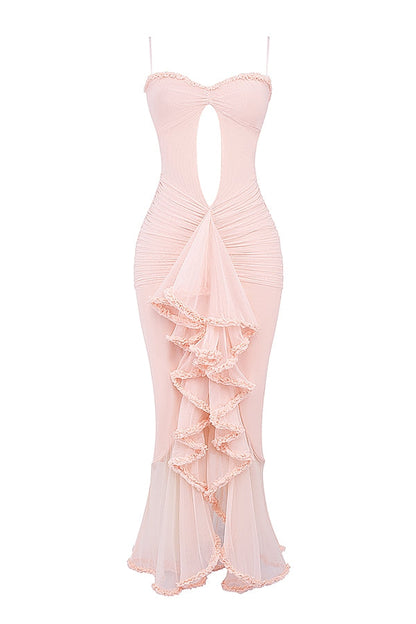 Gabriella Ruffled Front Dress