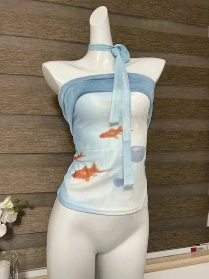 Goldfish Off-shoulder Top