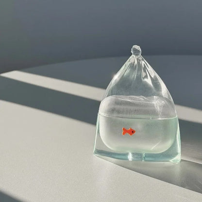 Goldfish Water Bag AirPods Case