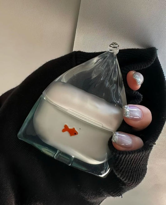 Goldfish Water Bag AirPods Case
