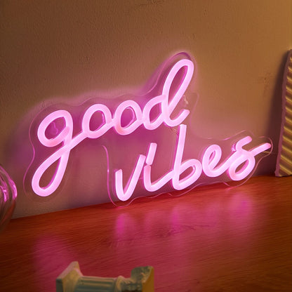 Good Vibes Neon Light