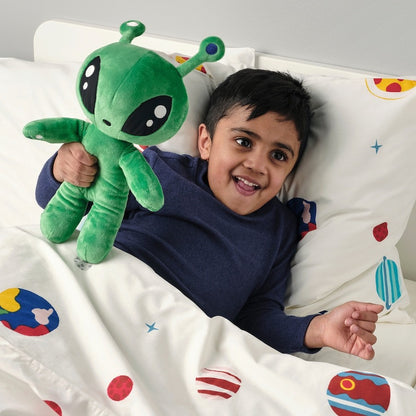 Green Big-Eyed Alien Plush