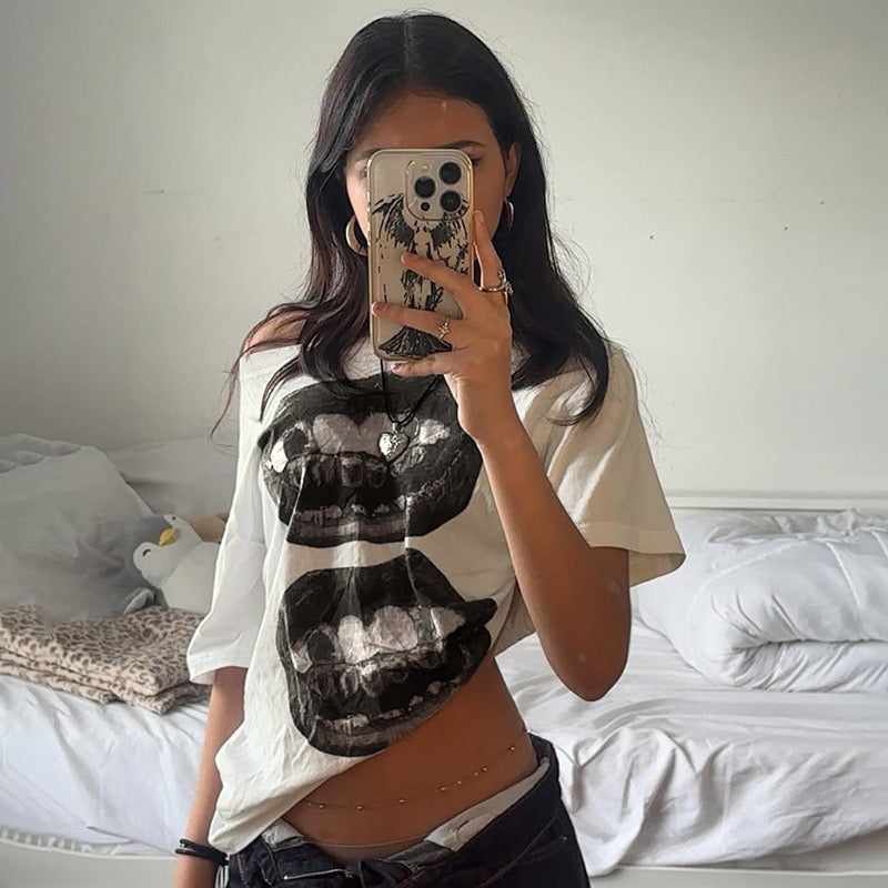 Grillz Teeth Mouths Graphic Tee