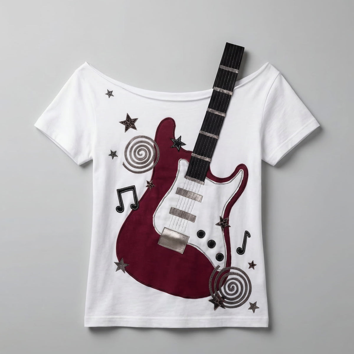 Guitar Music Graphic Tee