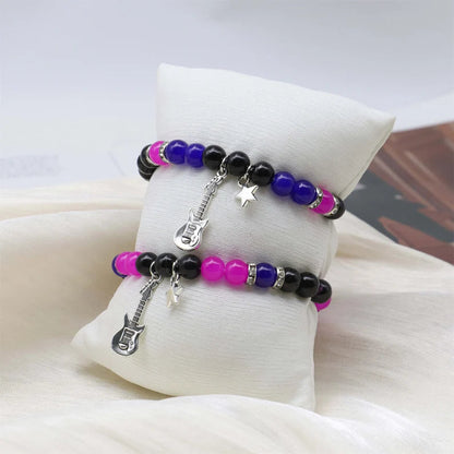 Guitar Star Beaded BFF Bracelets