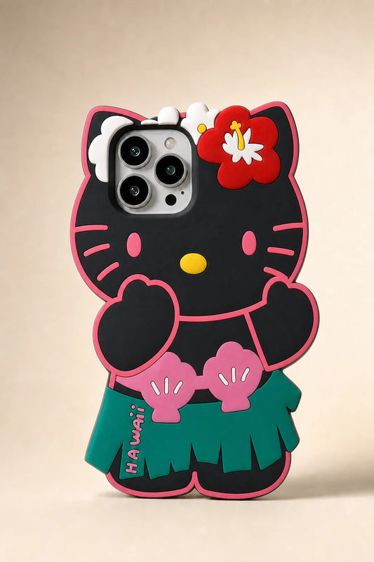 'Hawaii' Dance Hello Kitty iPhone Case