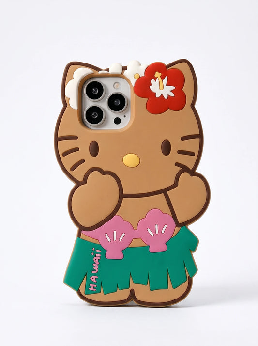 'Hawaii' Dance Hello Kitty iPhone Case