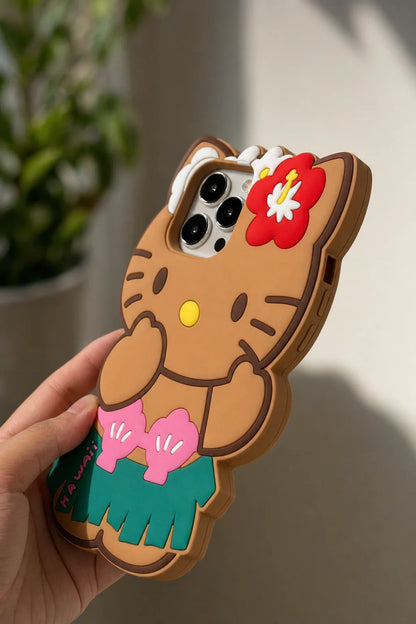 'Hawaii' Dance Hello Kitty iPhone Case