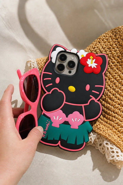 'Hawaii' Dance Hello Kitty iPhone Case