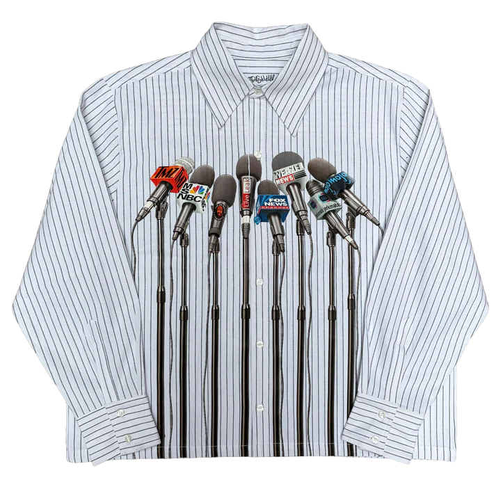 "Hear Me Out" Button-Down Shirt