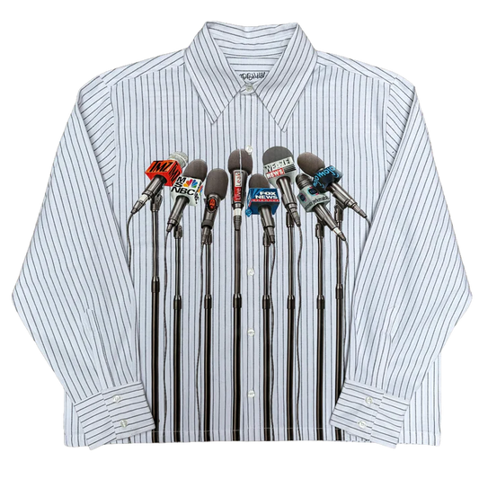 "Hear Me Out" Button-Down Shirt