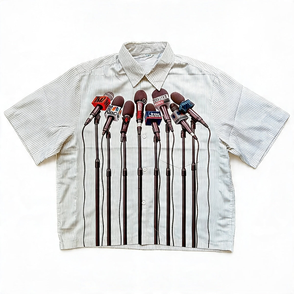 "Hear Me Out" Button-Down Shirt