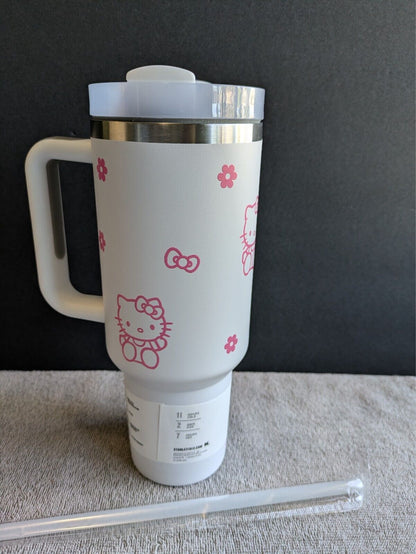 Hello Kitty Bow Flower Stanley Cup