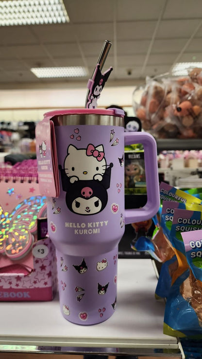 'Hello Kitty Kuromi' Travel Mug