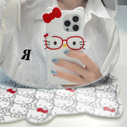 Hello Kitty Nerd Glasses iPhone Case