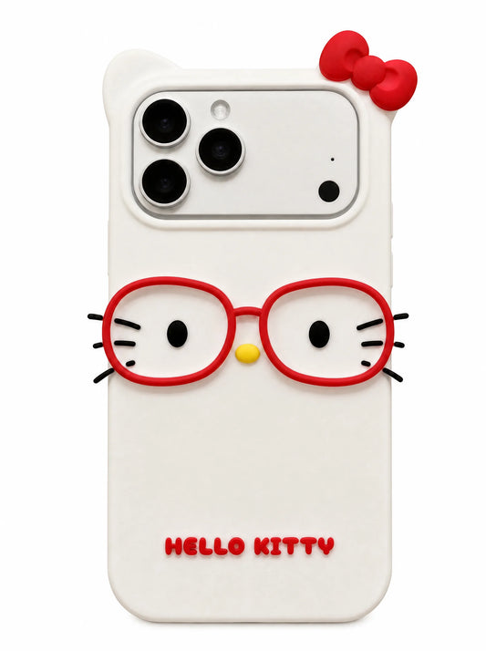 Hello Kitty Nerd Glasses iPhone Case