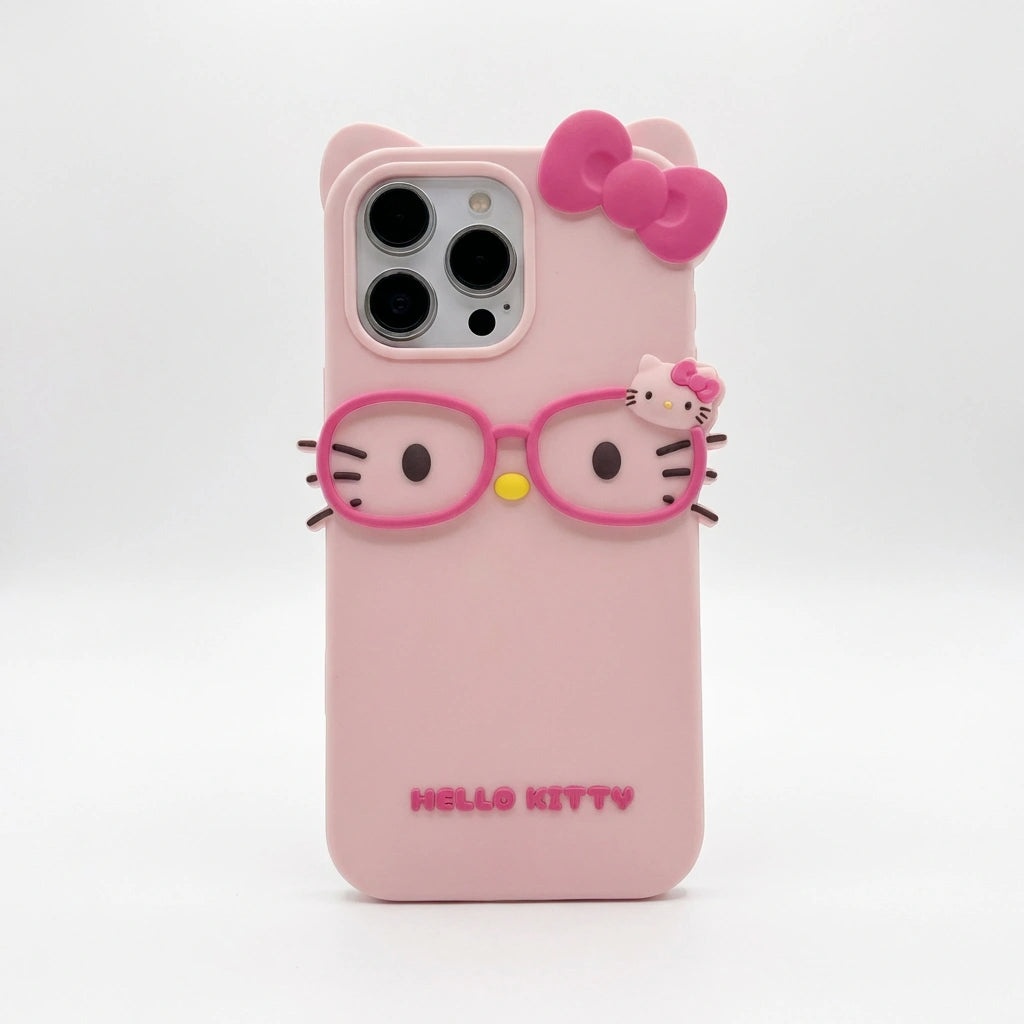 Hello Kitty Nerd Glasses iPhone Case