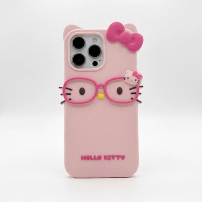 Hello Kitty Nerd Glasses iPhone Case