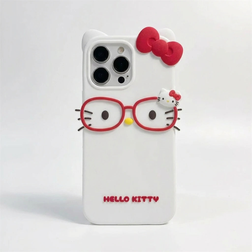 Hello Kitty Nerd Glasses iPhone Case