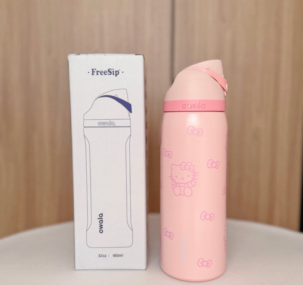 Hello Kitty Owala Water Bottle