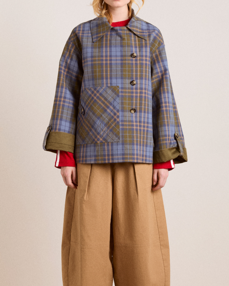 Heritage Reversible Check Jacket