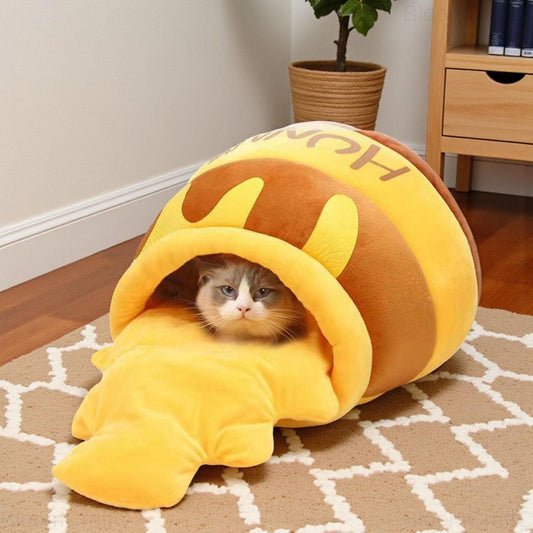 Hunny Cozy Pet Cave Bed