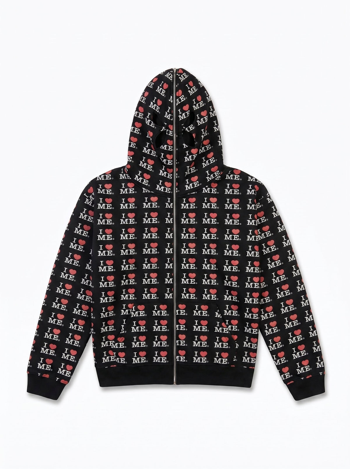 I Heart Me Zip-Up Hoodie