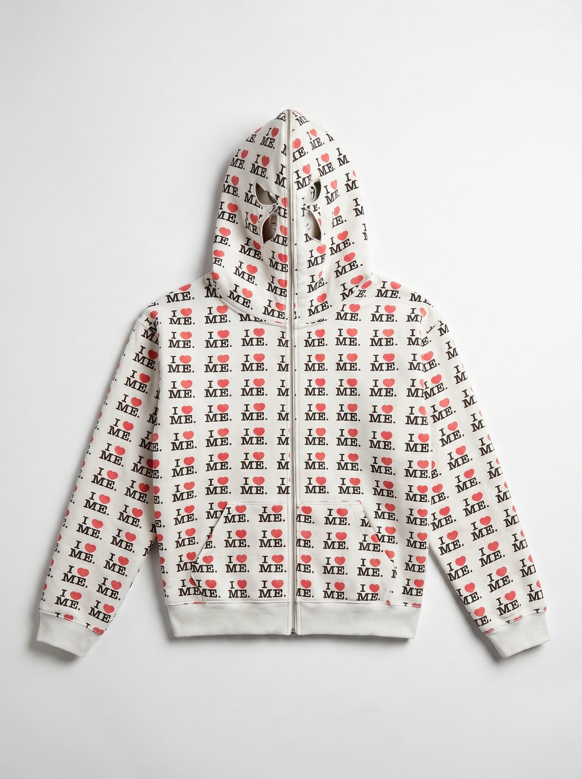 I Heart Me Zip-Up Hoodie