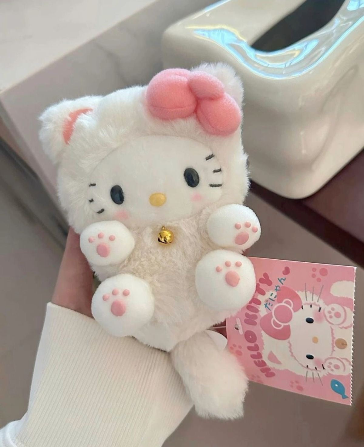 Hello Kitty Plush Bag Charm