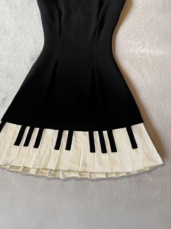 Moschino Piano Keys Mini Dress