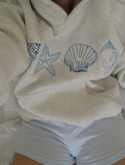 Seashell Oversized Hoodie