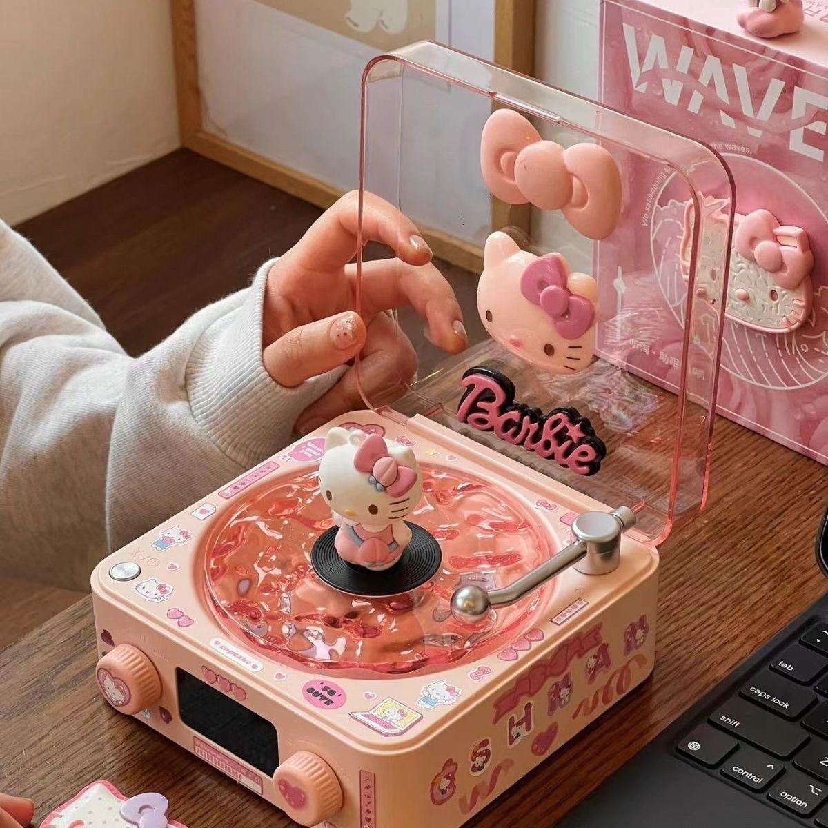 Barbie X Hello Kitty Vinyl Wave Speaker