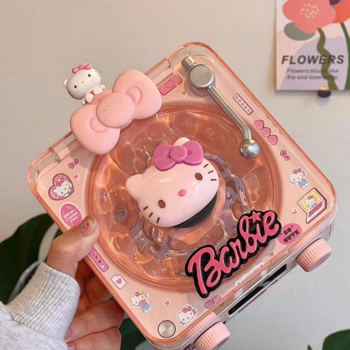 Barbie X Hello Kitty Vinyl Wave Speaker