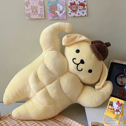 Muscular Pompompurin Plush