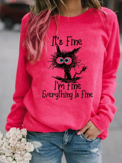 It's Fine I'm Fine Sweatshirt