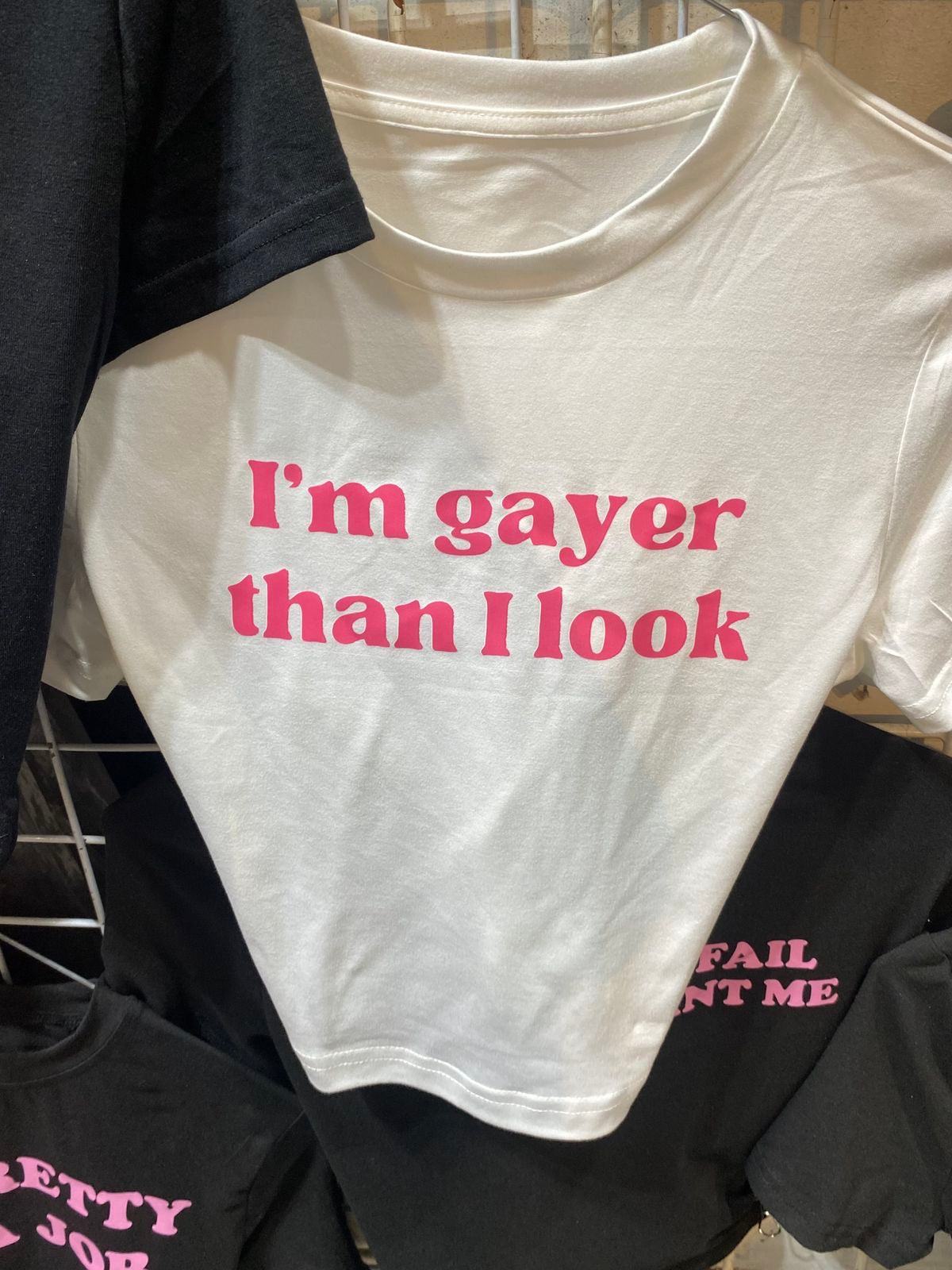 “I’m Gayer Than I Look” Crop Tee