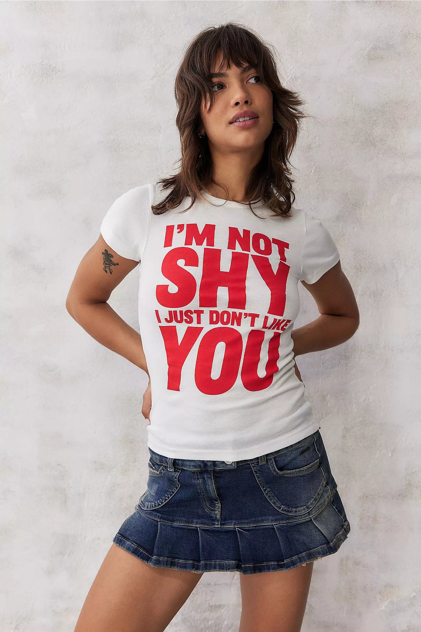 "I'm Not Shy" Graphic Tee