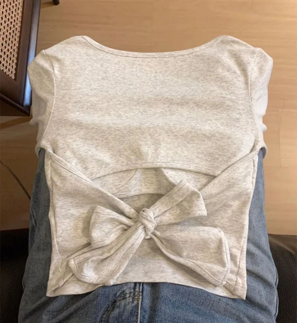 Isabelline Tie-Back Top