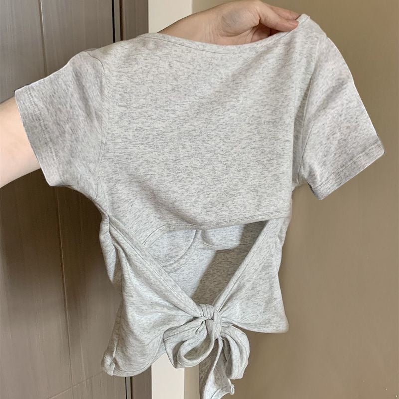 Isabelline Tie-Back Top