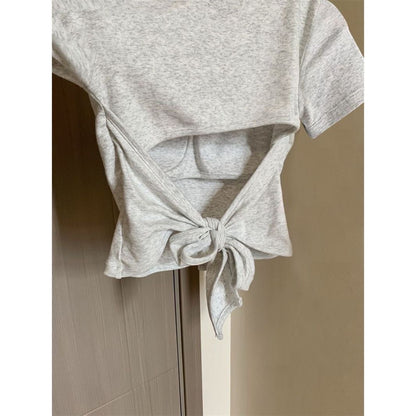 Isabelline Tie-Back Top