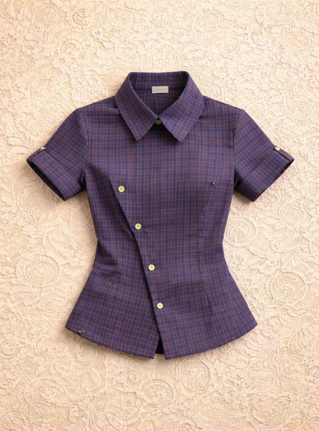 Jacarta Charm Plaid Button-Up Shirt