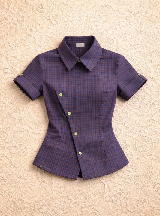 Jacarta Charm Plaid Button-Up Shirt