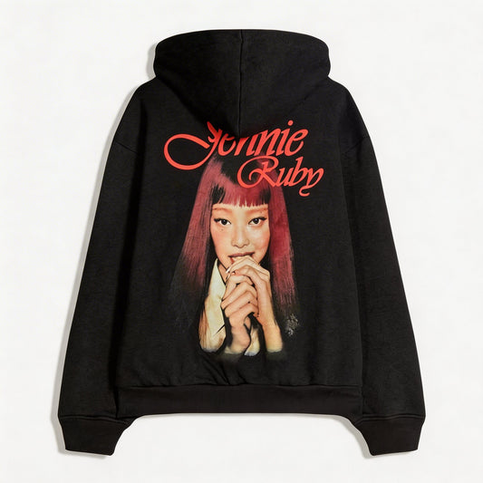 “Jennie Ruby” Print Hoodie