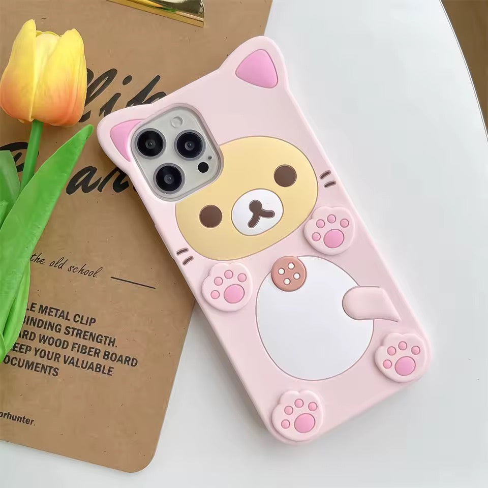 Korilakkuma Bear Cat iPhone Case